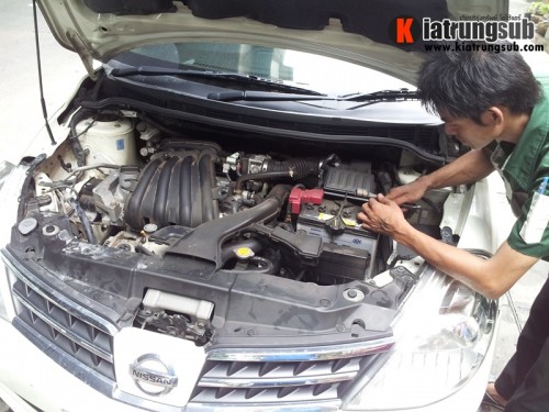 เปลี่ยนแบตเตอรี่รถยนต์ nissan – 3K แบตเตอรี่