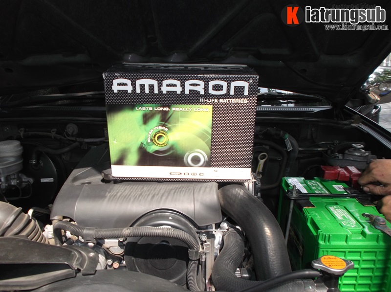 เปลี่ยนแบตเตอรี่รถยนต์ Amaron Battery